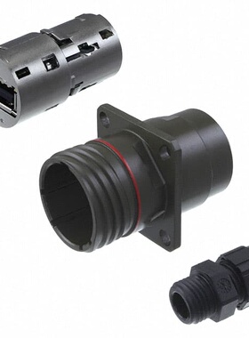 USBFTV2PE2G 连接器 《 CONN RCP USB2.0 TYPEA 4P PNL MNT    》