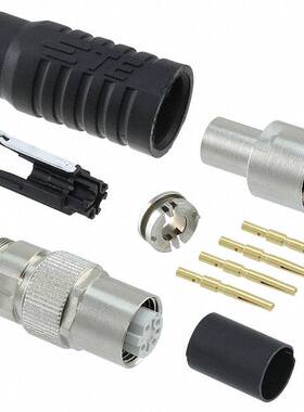 1-2823446-5 连接器 《 CONN RCPT FMALE 4POS GOLD CRIMP    》
