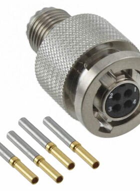 MKJ3B6F6-4SN 连接器 《 CONN PLUG FMALE 4POS GOLD CRIMP    》