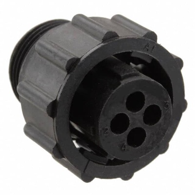206516-1 连接器 《 CONN PLUG HSG FMALE 4POS INLINE    》