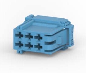 6-968970-1 连接器 《 CONN RCPT HSG 6POS 5.00MM    》