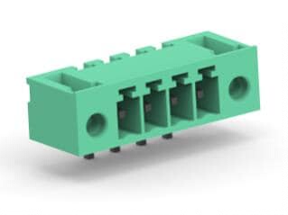 284539-2 连接器 《 TERM BLOCK HDR 2POS 90DEG 3.5MM    》
