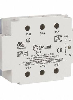 GN350DLR 继电器 《 SSR RELAY 3PST-NO 50A 48-600V    》