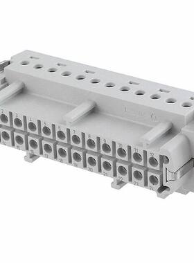 2-1103641-3 连接器 《 INSERT FEMALE 24POS+1GND CRIMP    》