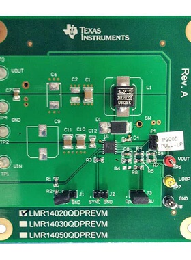 LMR14020QDPREVM 开发板 《 EVALUATION MODULE    》