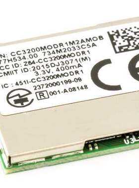 CC3200MODR1M2AMOBT 射频 《 IC RF TXRX+MCU WIFI 63SMD    》