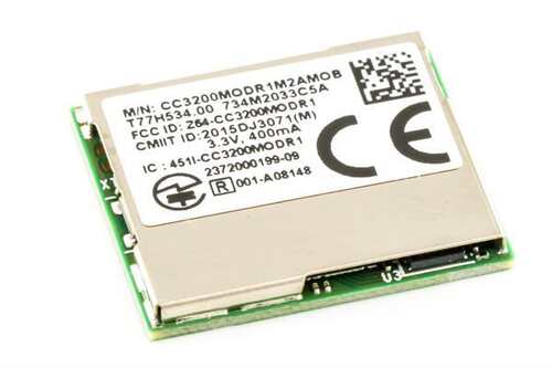 CC3200MODR1M2AMOBT 射频 《 IC RF TXRX+MCU WIFI 63SMD    》