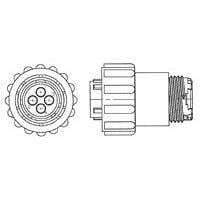 788153-2 连接器 《 CONN PLUG HSNG MALE 4POS INLINE    》