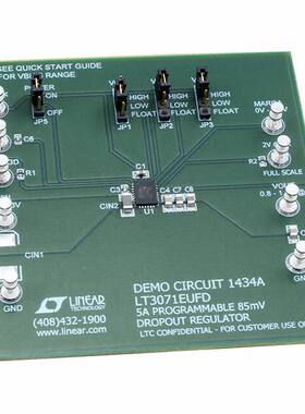 DC1434A 开发板 《 BOARD DEMO FOR LT3071EUFD    》