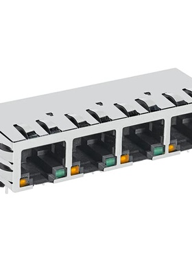 SI-60185-F 连接器 《 CONN MAGJACK 4PORT 100 BASE-T    》