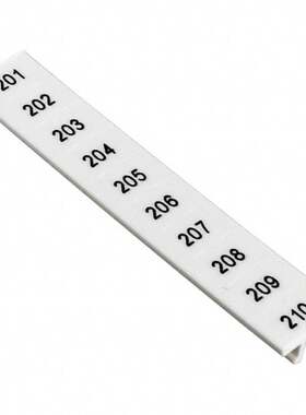 1051029:0201 连接器 《 ZACK STRIP 10-SECTION WHITE    》