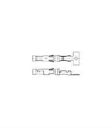 1-66424-1 连接器 《 CONN SOCKET 26-30AWG TIN CRIMP    》