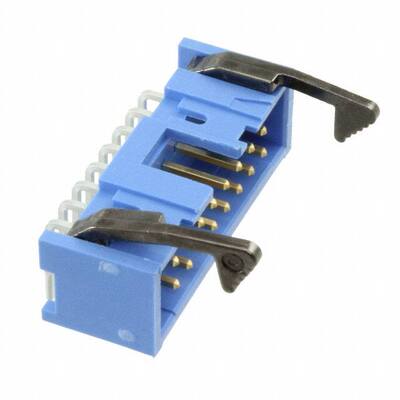 2-1761609-6 连接器 《 CONN HEADER R/A 16POS 2.54MM    》