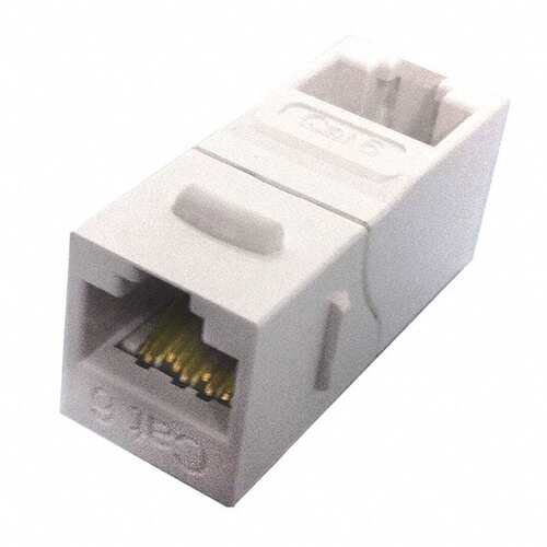 NKJ-6018 连接器 《 CAT6 INLINE COUPLER RJ45 8P8C  9    》