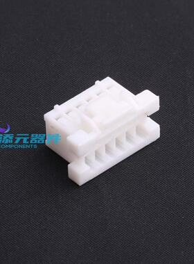 HX25068-12Y 连接器 《 2.5mm 2x6P 锁扣公胶壳 白色    》