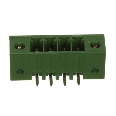 284539-4 连接器 《 TERM BLOCK HDR 4POS 90DEG 3.5MM    》