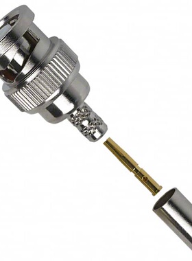 112116RP 连接器 《 CONN RP-BNC PLUG STR 50OHM CRIMP    》