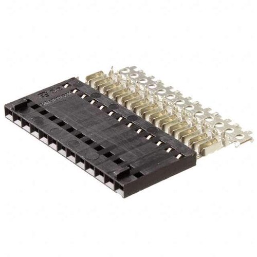 1-103644-2 连接器 《 CONN RCPT 13P IDC 22-26AWG GOLD    》