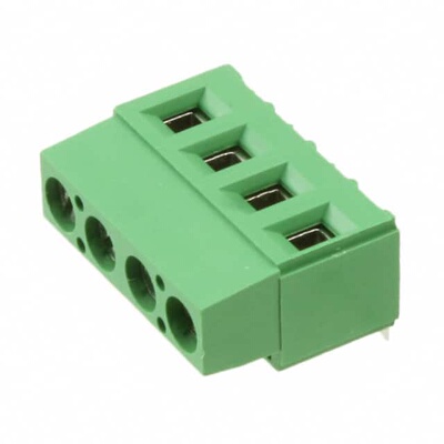 282851-4 连接器 《 TERM BLK 4POS TOP ENT 5.08MM PCB    》