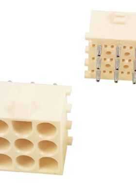 350432-4 连接器 《 CONN HEADER VERT 9POS 6.35MM    》