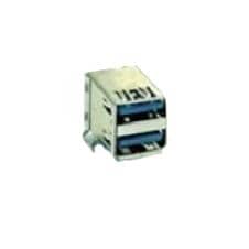 GSB311231HR 连接器 《 CONN RCPT USB3.0 A STACK PCB R/A    》