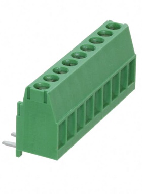 284414-9 连接器 《 TERM BLK 9P TOP ENTRY 3.5MM PCB    》