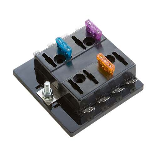 BLC-108 电路保护 《 REGULAR FUSE BLOCK, 8 POLE    》