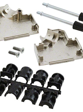 5-1478763-2 连接器 《 CONN BACKSHELL 15POS 45DEG SHLD    》