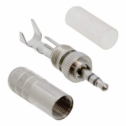 35HDLNN 连接器 《 CONN PLUG STEREO 3.5MM 3COND    》