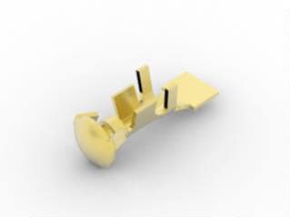 61165-1 连接器 《 CONN TERM BUTTON 16-20AWG CRIMP    》