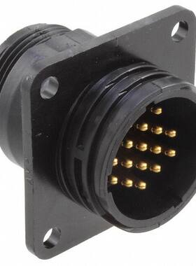213855-4 连接器 《 CONN RCPT MALE 16POS GOLD SOLDER    》
