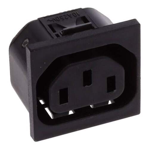 6650.4520 连接器 《 PWR ENT RCPT IEC320-2-2F PANEL    》