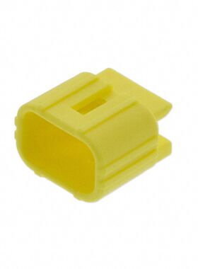 174355-7 连接器 《 CONN CAP 2POS DBL LOCK YELLOW    》