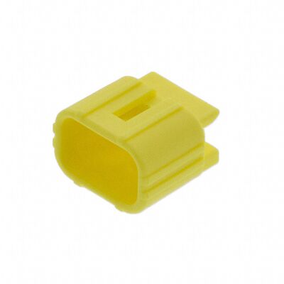 174355-7 连接器 《 CONN CAP 2POS DBL LOCK YELLOW    》