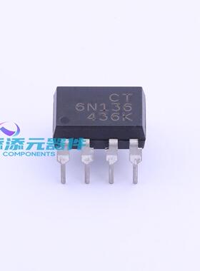 CT6N136  《 直插光耦 CT6N136 DIP-8    》