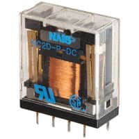 NC2D-P-DC6V 继电器 《 RELAY GENERAL PURPOSE DPDT 5A 6V    》