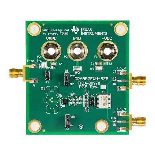 OPA857EVM-978 开发板 《 EVALUATION MODULE    》
