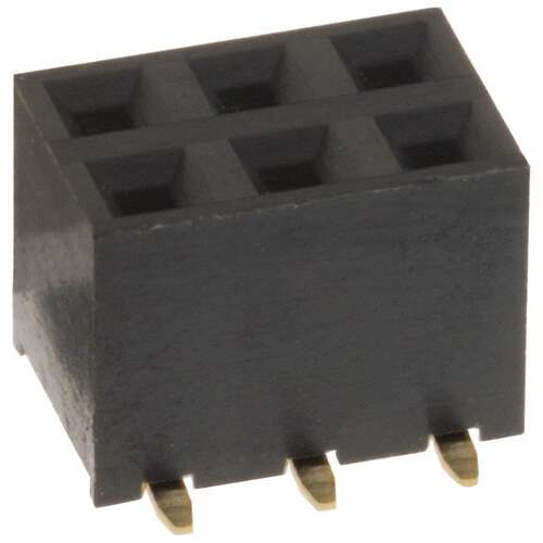 NPPN032FFKS-RC 连接器 《 CONN HDR 6POS 0.079 GOLD SMD    》