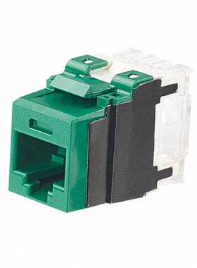 NK6X88MGR-Q 连接器 《 NETKEY CAT6A PUNCHDOWN JACK MODU    》