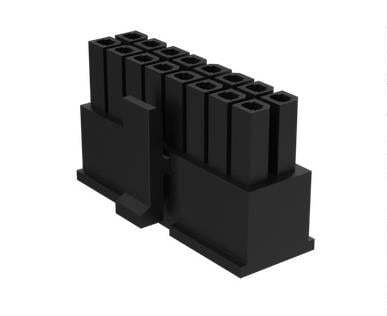 10127716-24LF 连接器 《 CONN HOUSING 24POS .118 CRIMP    》