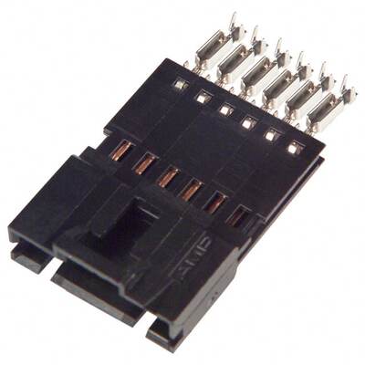 103946-5 连接器 《 CONN PLUG 6POS IDC 22-26AWG GOLD    》