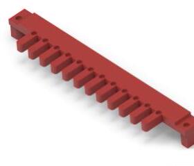 926495-1 连接器 《 CONN DIN PLUG KEYING BLOCK RED    》