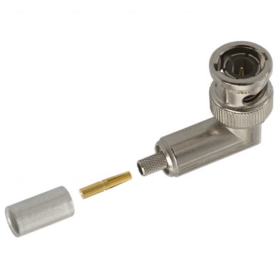 5413959-1 连接器 《 CONN BNC PLUG R/A 50 OHM CRIMP    》