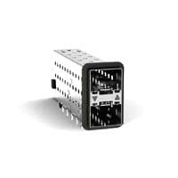2007538-7 连接器 《 CONN SFP+ RCPT W/CAGE 2X1 40P RA    》