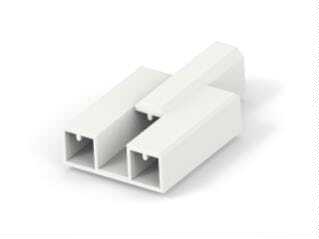 284406-3 连接器 《 CONN RCPT CLUSTER BLOCK HSG 3POS    》