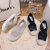 Fisherman shoes Sydney Same item 2019 Lace overlapping Tape Western style Versatile comfortable Hollow Women's shoes