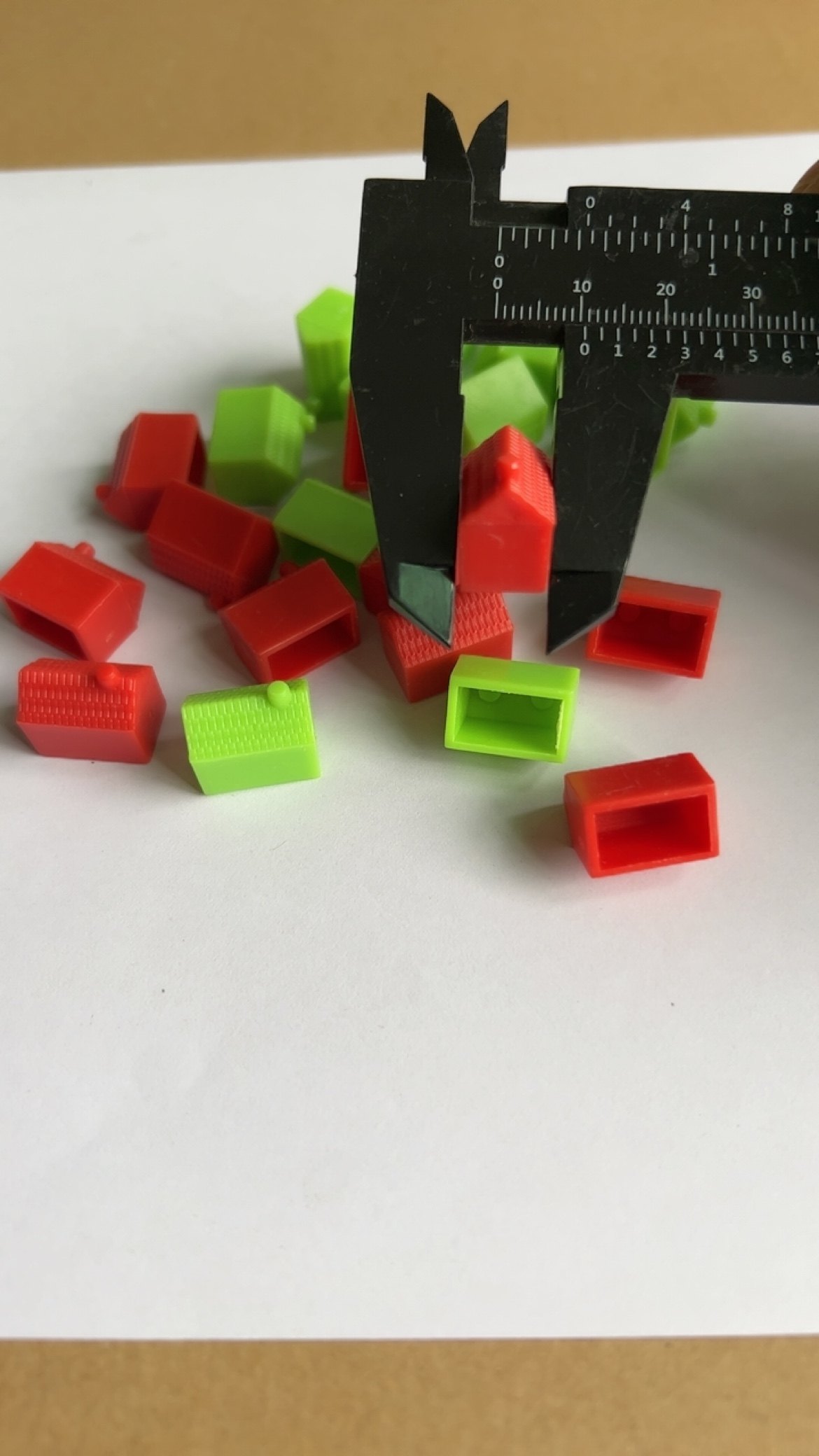 桌面游戏补充棋子 房子配件  大富翁房子配件