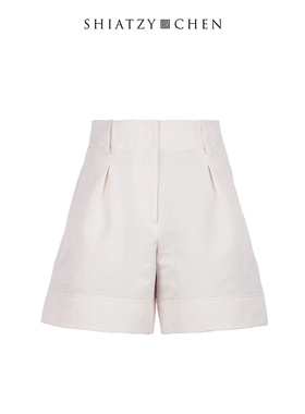 SHIATZY CHEN/夏姿·陈新中式高腰剪裁短裤123633