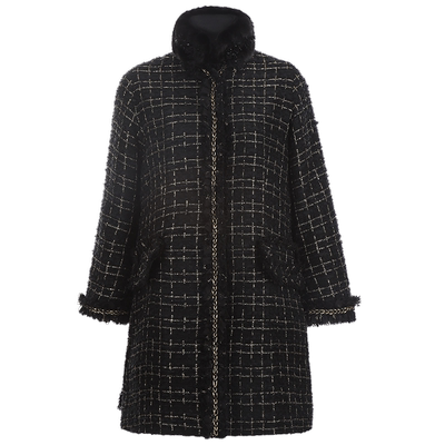 SHIATZYCHEN杂色毛呢大衣