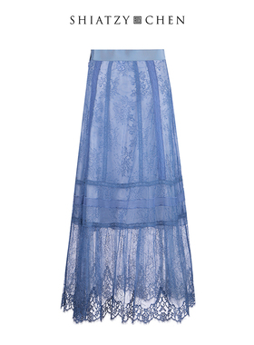 SHIATZY CHEN/夏姿·陈新中式蕾丝半裙 110622